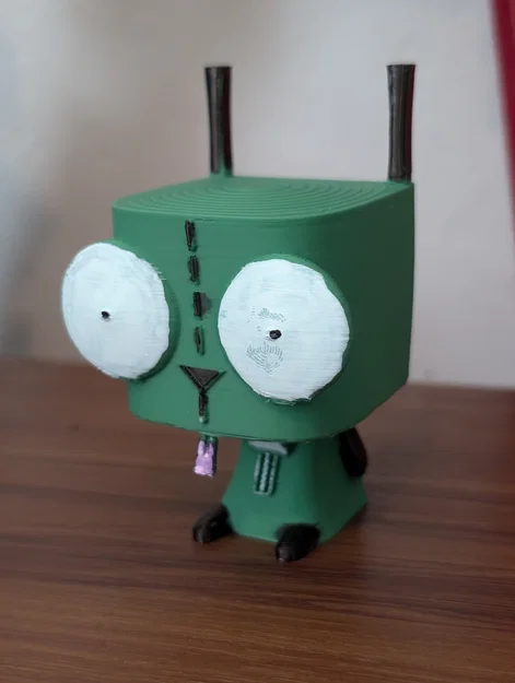 Mô hình 3D nhân vật Gir từ phim Invader Zim - Image 1