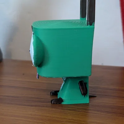 Mô hình 3D nhân vật Gir từ phim Invader Zim