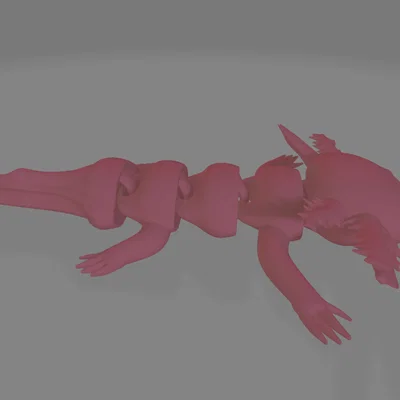 Axolotl Khớp Nối (Articulated Axolotl)