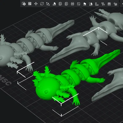 Axolotl Khớp Nối (Articulated Axolotl)