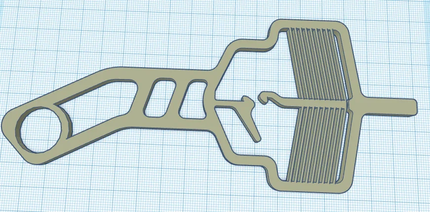 Mô hình súng bắn tăm 3D có lỗ xỏ ngón độc đáo - Image 1