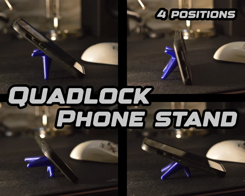 QuadLock Phone Stand Remix - Chân đế điện thoại tùy chỉnh đa năng - Image 1