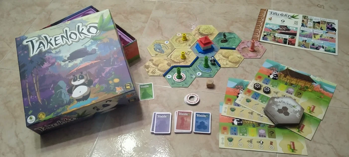 Mô hình Đền Nhật Bản (Templo Japones) trang trí cho game Takenoko - Image 4