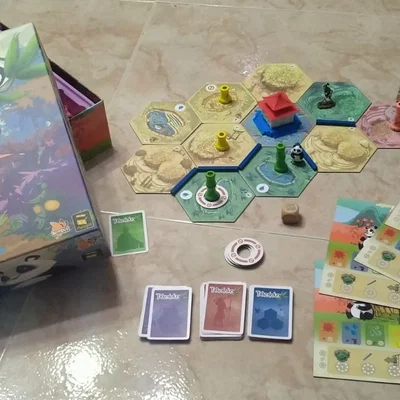 Mô hình Đền Nhật Bản (Templo Japones) trang trí cho game Takenoko