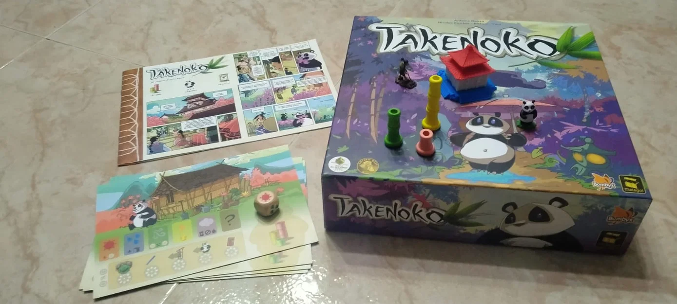 Mô hình Đền Nhật Bản (Templo Japones) trang trí cho game Takenoko - Image 5