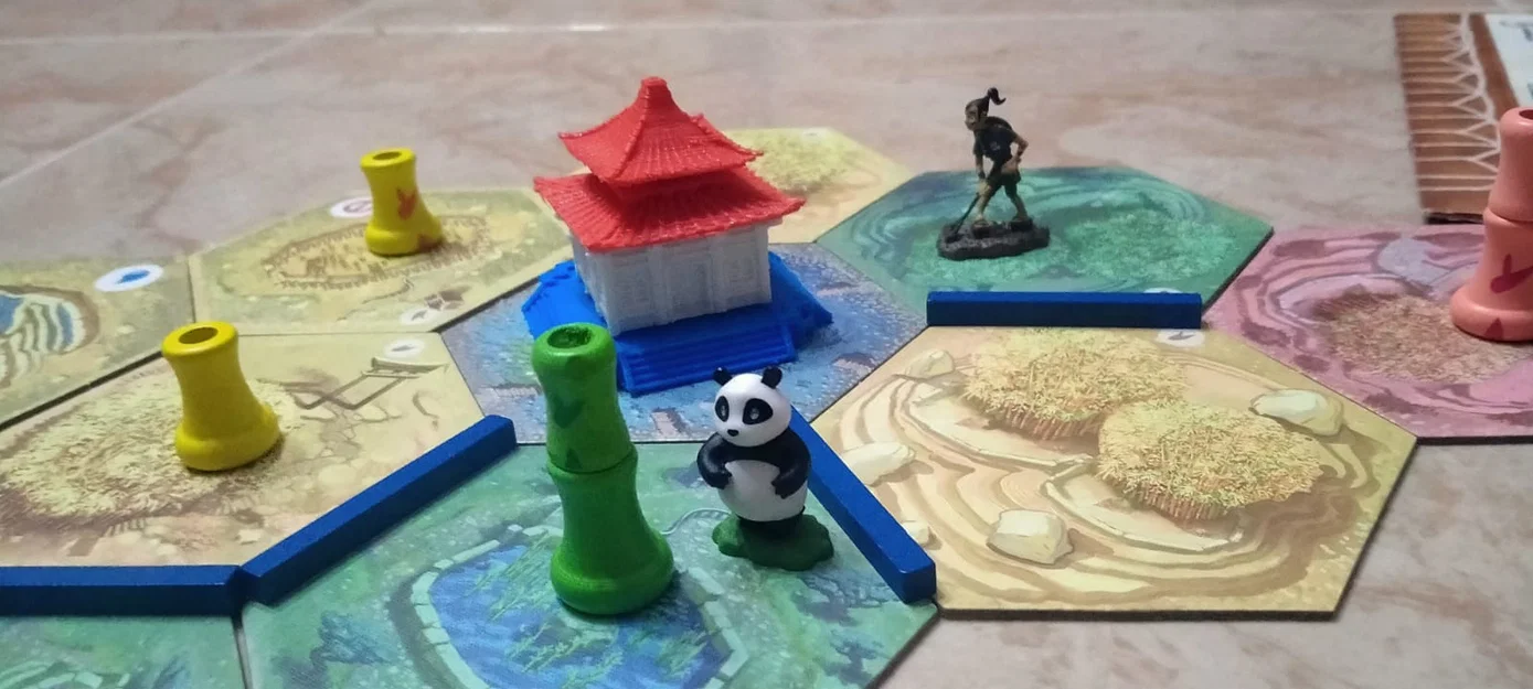 Mô hình Đền Nhật Bản (Templo Japones) trang trí cho game Takenoko - Image 6
