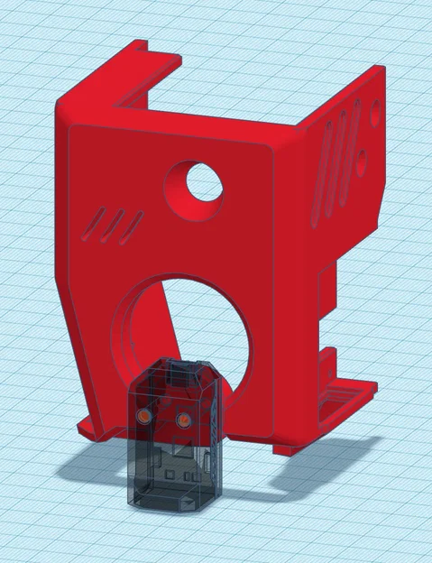 Nắp che Hotend Ender 3 V3 KE hỗ trợ BTT EDDY - Image 1