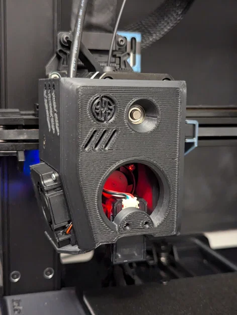 Nắp che Hotend Ender 3 V3 KE hỗ trợ BTT EDDY - Image 3