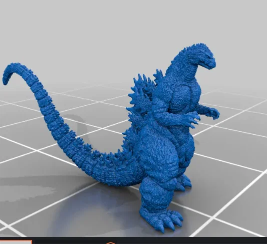 Mô hình 3D Godzilla 2000 chi tiết cao dùng để trang trí - Image 1