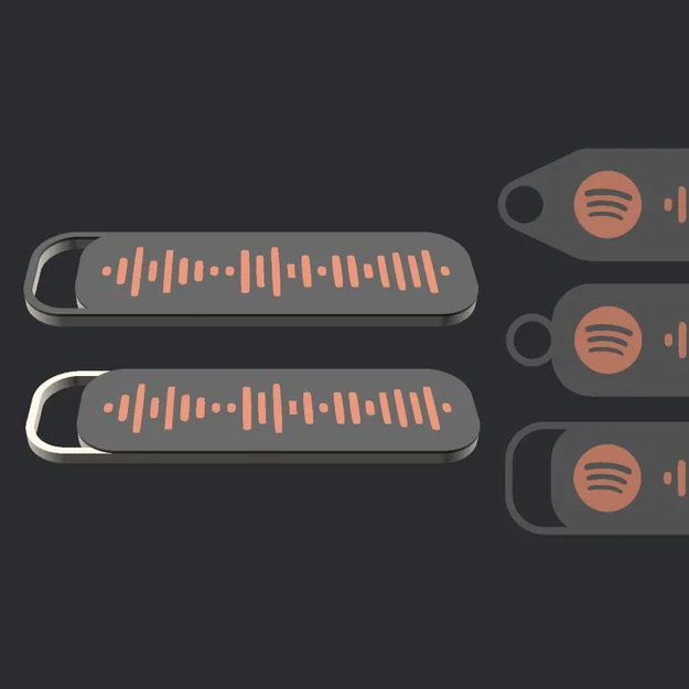 Móc khóa/Tag Spotify Code tuỳ biến - Image 3