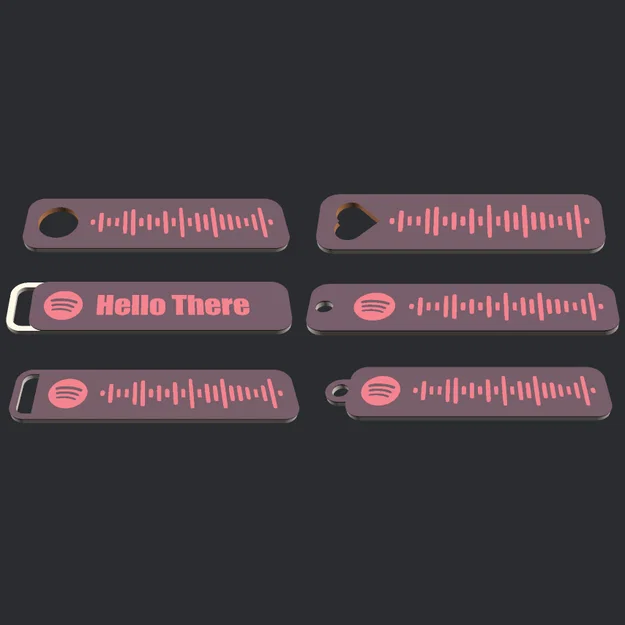 Móc khóa/Tag Spotify Code tuỳ biến - Image 5