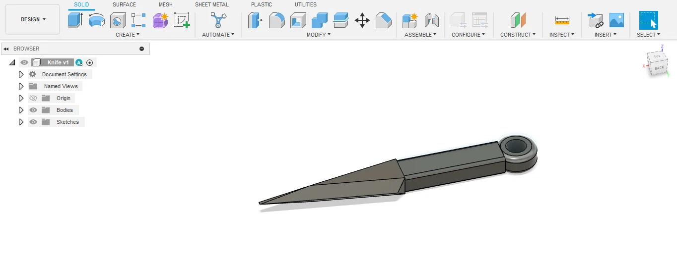 Mô hình dao kunai in 3D phong cách độc đáo - Image 1