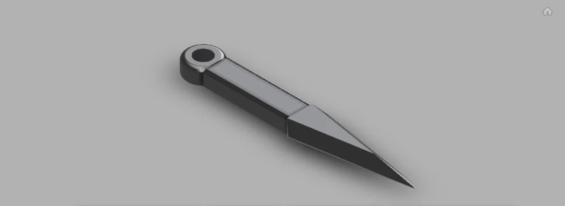 Mô hình dao kunai in 3D phong cách độc đáo - Image 2