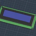 Mô hình 3D màn hình LCD 16x2 cho dự án Arduino - Thumbnail 1