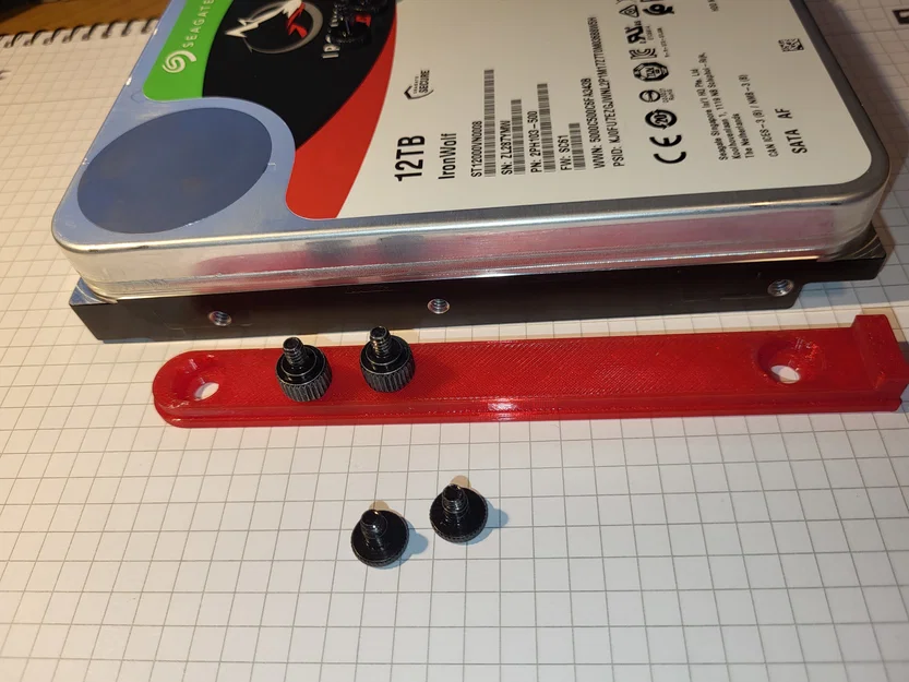 Thanh ray cao su gắn HDD cho BeQuiet! Silent Base 600 - Image 2