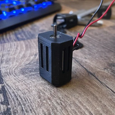 Vỏ bảo vệ cho động cơ DC 130 3V - In 3D dễ dàng, không cần support