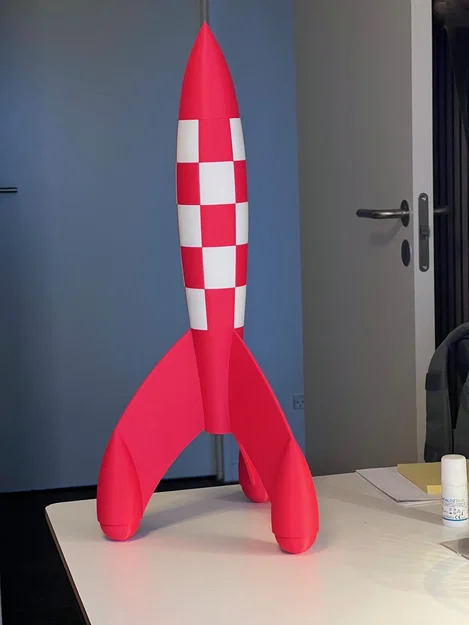 Tên lửa Mặt Trăng Tintin – Phiên bản mới - Image 1