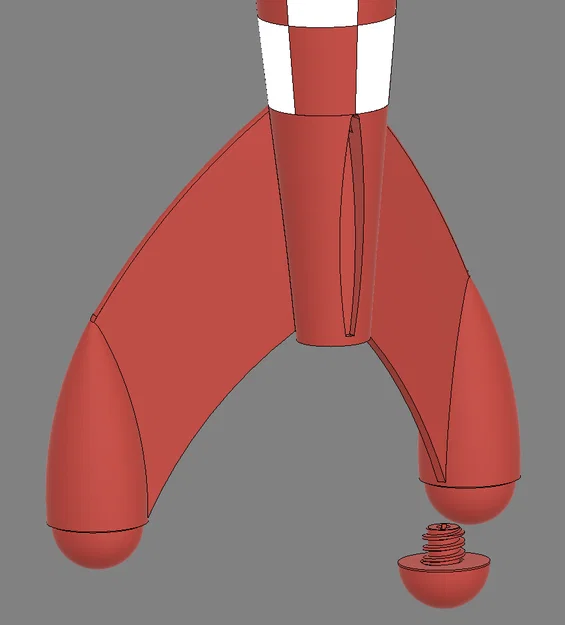 Tên lửa Mặt Trăng Tintin – Phiên bản mới - Image 2