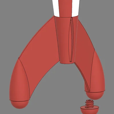 Tên lửa Mặt Trăng Tintin – Phiên bản mới