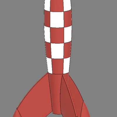 Tên lửa Mặt Trăng Tintin – Phiên bản mới