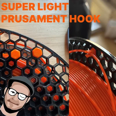 Kẹp giữ sợi nhựa siêu nhẹ cho cuộn Prusament