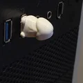 Nắp đậy bảo vệ cổng USB hình nhân vật hoạt hình vui nhộn (3D model) - Thumbnail 2