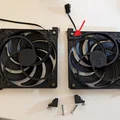 Voron Trident: Bracket gắn quạt bed 120mm (không mất hành trình) - Thumbnail 3