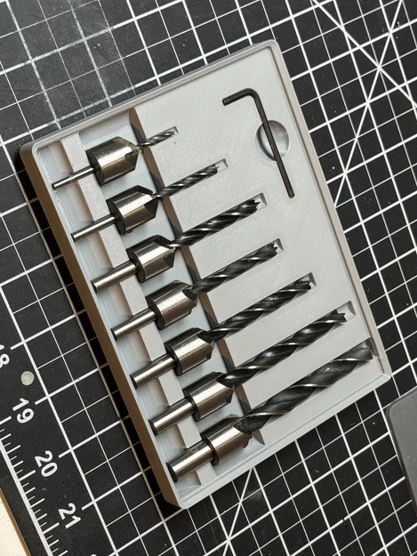 Khay Đựng Mũi Khoan Comoware Chuẩn Gridfinity Gọn Gàng - Image 1