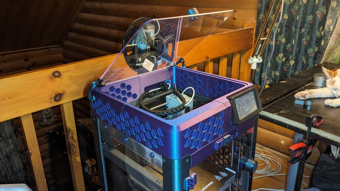 Holder giữ nắp trên AD5M (góc 45°) - Image 2