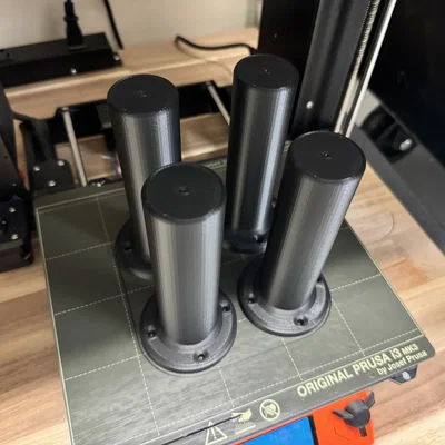 Bộ chân đế nâng chiều cao nội thất (Riser Legs) in 3D chắc chắn
