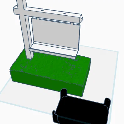 Kệ Danh Thiếp Realtor Business Card Holder In 3D