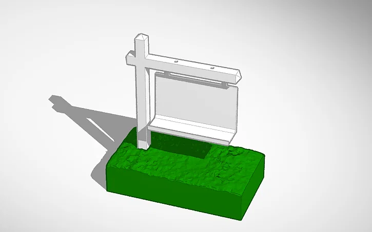 Kệ Danh Thiếp Realtor Business Card Holder In 3D - Image 2