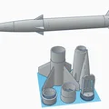 AGM-12B Bullpup - Tên lửa mô hình công suất cao 3 inch - Mk2V1 - Thumbnail 3