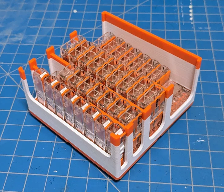 Khay Gridfinity 2x2 đựng Wago 221 Lever Nut - Image 3