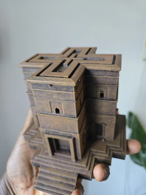 Mô hình 3D Nhà thờ St. George Ethiopia - Kiến trúc lịch sử độc đáo - Image 3
