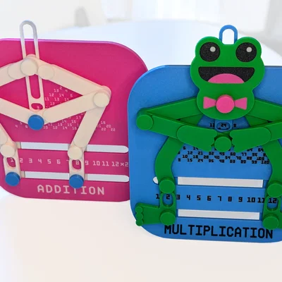 Máy tính cơ học (Cộng & Nhân!) in 3D