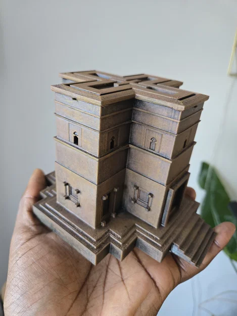 Mô hình 3D Nhà thờ St. George Ethiopia - Kiến trúc lịch sử độc đáo - Image 4