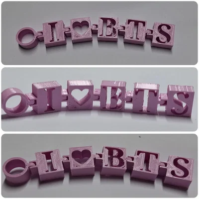 Móc khóa dẻo BTS (KPop Flexi Keychain) ấn tượng cho fan