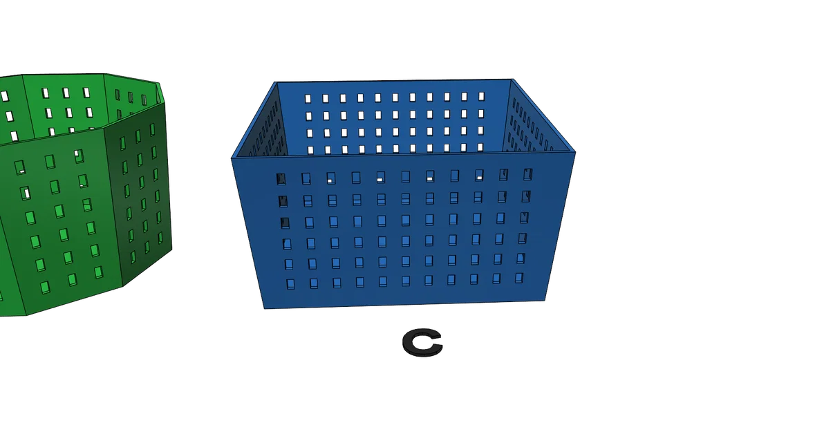 Bộ sưu tập khay rổ đa năng 3D in dễ dàng không cần support - Image 4
