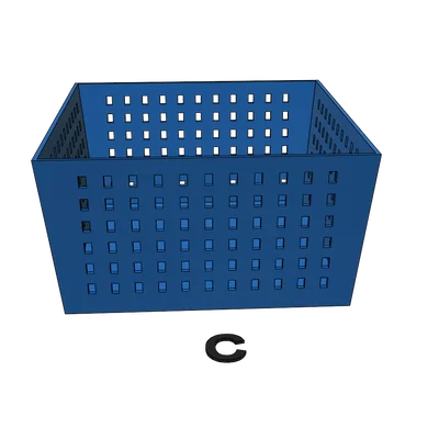 Bộ sưu tập khay rổ đa năng 3D in dễ dàng không cần support
