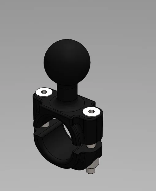 RAM-Mount | handlebar-ball (ngàm RAM cho ghi-đông 22mm) - Image 1