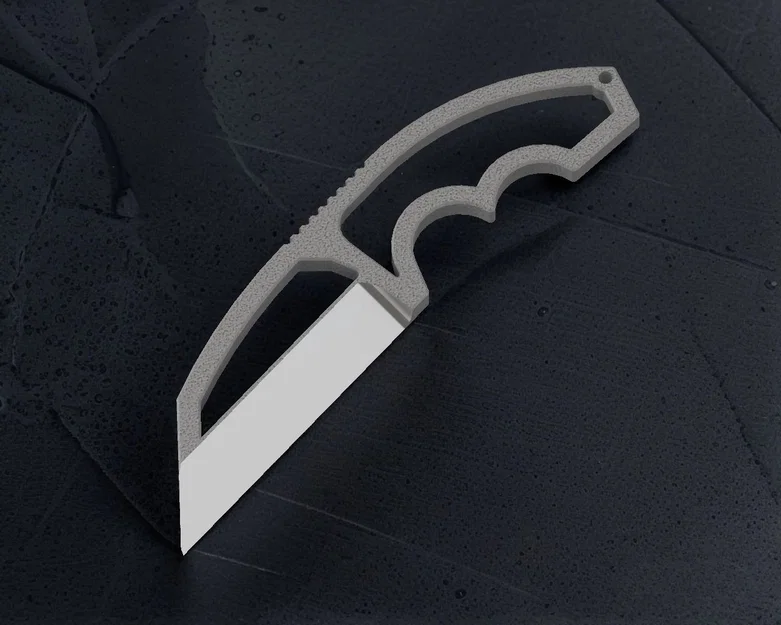 Dao Sinh Tồn (Survival Knife) dạng Skeletonized - Image 1