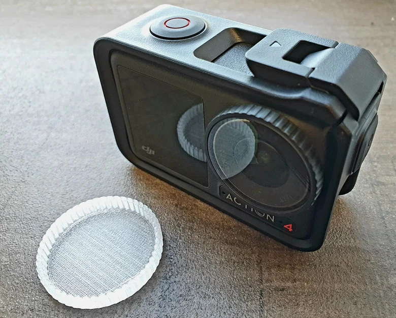 Nắp đậy bảo vệ ống kính cho DJI Osmo Action 4 - Chống trầy xước - Image 2