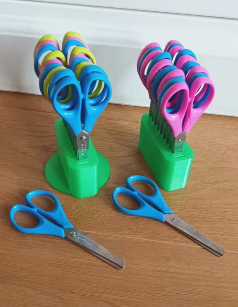 Đế cắm kéo 3D thông minh - Sắp xếp dụng cụ học tập gọn gàng - Image 1