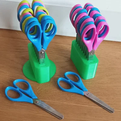 Đế cắm kéo 3D thông minh - Sắp xếp dụng cụ học tập gọn gàng