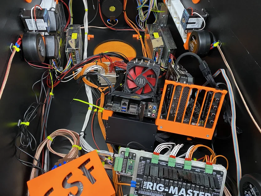 ATX Open Frame PC Case Tabletop – Giá đỡ ATX gọn cho mainboard/PSU/GPU - Image 5