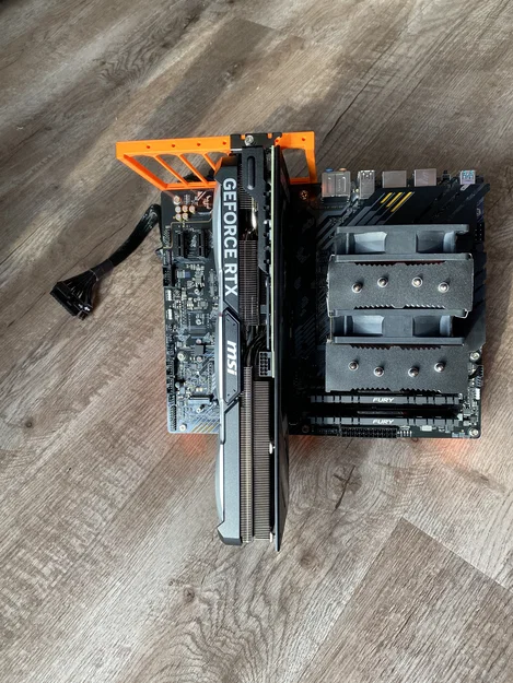 ATX Open Frame PC Case Tabletop – Giá đỡ ATX gọn cho mainboard/PSU/GPU - Image 6