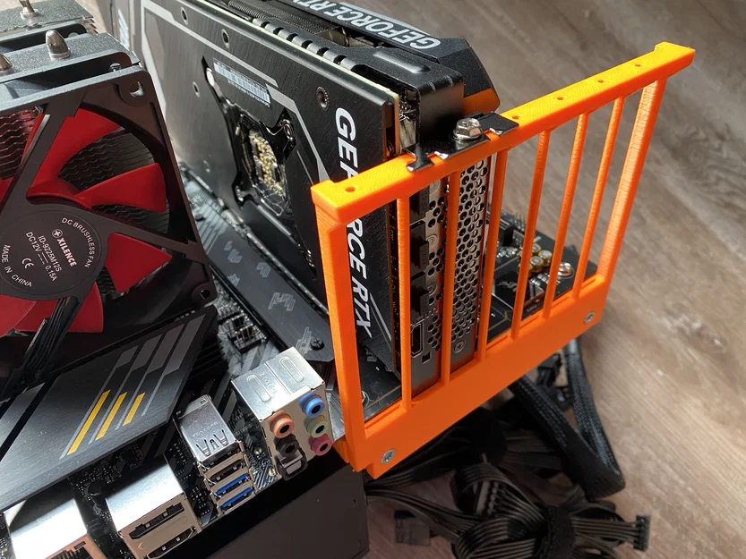 ATX Open Frame PC Case Tabletop – Giá đỡ ATX gọn cho mainboard/PSU/GPU - Image 7