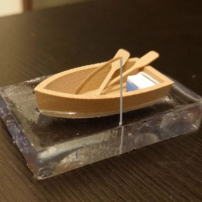 Thuyền Câu Cá Mini (Miniature Fishing Boat)