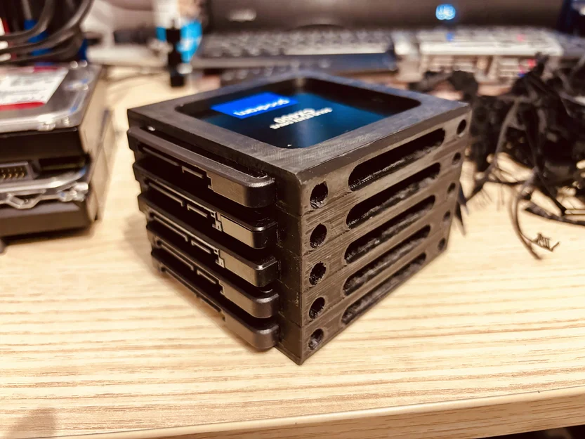 Khung gắn 5 ổ cứng SSD 2.5 inch cho case PC - Tối ưu hóa lưu trữ - Image 3